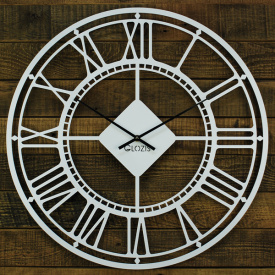 Настенные часы Glozis London 50 х 50 White (B-027)