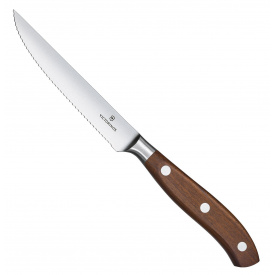 Кухонный Нож Victorinox Grand Maitre Wood Steak 120 мм дерево (7.7200.12WG)