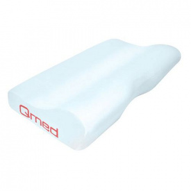 Ортопедическая подушка для сна Qmed STANDART PLUS KM-03 универсальная Белый
