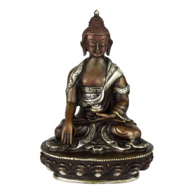 Статуя Будды Шакьямуни HandiCraft посеребрение 10 см (26339)