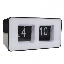 Перекидные часы Flip Clock настольные Черно-белые (FC-7B)
