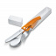 Набор кухонний из 3-х предметов "Victorinox" SwissClassic Table Set с оранжевыми ручками в жестком пластиковом чехле (6.7192.F9) Херсон