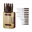 Кухонный набор Victorinox Rosewood Cutlery Block 12 предметов с деревянными ручками (5.1150.11) Київ