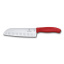Кухонный нож Victorinox Santoku 17 см Красный (6.8521.17G) Киев