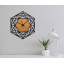 Часы деревянные Moku Ginza 48 x 48 см Коричневый Ужгород