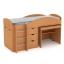 Дитяче ліжко-чердак Універсал Компаніт 190х70 см у кольорі дП бук Чернівці