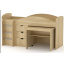 Кровать-чердак детская Универсал Компанит 190х70 см в цвете дсп дуб-сонома Ужгород