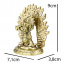 Статуя HandiCraft Махакалы тиб. Бернаг Чен Бронза Непал 9 см (26760) Кропивницький