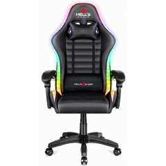 Комп'ютерне крісло Hell's HC-1003 LED RGB Black Ужгород