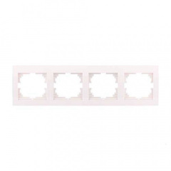 Четверна рамка Lezard Deriy горизонтальна Біла (702-0200-149) Хмельницький