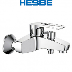 Смеситель для ванны короткий нос HESBE Germes EURO (Chr-009)