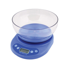 Кухонные электронные весы KangRui KE-1 до 5 кг Синий Ворожба