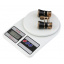 Электронные кухонные весы RIAS SF- 400 с LCD-дисплеем 10 кг White (3sm_523460064) Токмак