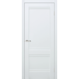 Полотно дверне ПВХ "ДВЕРІ УКРАЇНА" ВАЛЕНСІЯ 1,1 700мм silk matt білий ГЛУХЕ