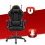 Комп'ютерне крісло Hell's Chair HC-1004 Black LED (тканина) Балаклія