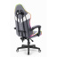Комп'ютерне крісло Hell's Chair HC-1004 White-Grey LED (тканина) Львів