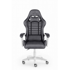Комп'ютерне крісло Hell's HC-1003 White-Grey (тканина) Балаклія