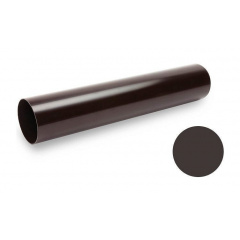 Водостічна труба Galeco PVC 90/50 50х2000 мм темно-коричневий Суми