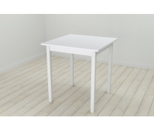 Стол кухонный Ferrum-decor Диего 75x70x70 Белый ДСП Белое 16мм (DIE0029)