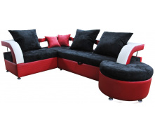 Угловой диван Ribeka Миллениум Красный (УМ-601)