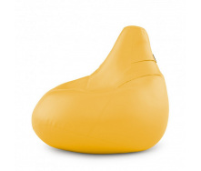 Кресло Мешок Груша Оксфорд 120х85 Студия Комфорта размер Стандарт желтый