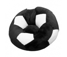 Дитяче Крісло Zolushka м'яч маленьке 60см чорно-біле (ZL4153)