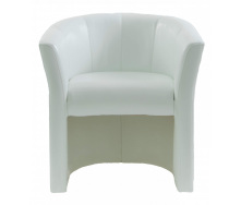 Кресло Richman Бум 650 x 650 x 800H см Lucky White Белое