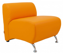 Кресло Richman Флорида 780 x 700 x 680H см Zeus 045 Оранжевое