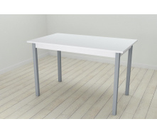 Стол кухонный Ferrum-decor Марио 75x120x60 Серый ДСП Белое 32мм (MAR0043)