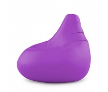 Кресло Мешок Груша Оксфорд 120х85 Студия Комфорта размер Стандарт фиолетовый