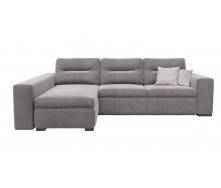 Угловой левосторонний диван Andro Ismart Cool Grey 289х190 см Серый 286PCGL