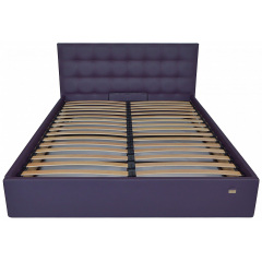 Кровать Richman Честер VIP 120 х 200 см Madrit-0965 С дополнительной металлической цельносварной рамой Фиолетовая Чугуев
