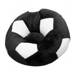 Дитяче Крісло Zolushka м'яч маленьке 60см чорно-біле (ZL4153) Чернівці