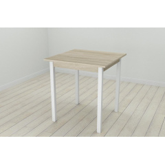 Стол кухонный Ferrum-decor Диего 75x70x70 Белый ДСП Сонома 16мм (DIE0032) Херсон