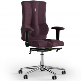 Кресло KULIK SYSTEM ELEGANCE Ткань без подголовника без строчки Фиолетовый (10-909-BS-MC-0509)