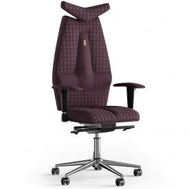 Кресло KULIK SYSTEM JET Ткань с подголовником со строчкой Фиолетовый (3-901-WS-MC-0509)