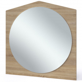 Зеркало настенное Тиса Мебель 17 Дуб сонома