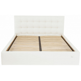 Кровать Двуспальная Richman Честер VIP 180 х 200 см Флай 2200 С дополнительной металлической цельносварной рамой Белая