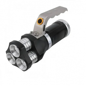 Светодиодный фонарь прожектор с ручкой Worklight 3 x LED-XPE LED 30 W от сети черный