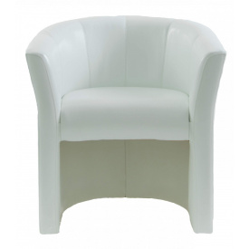 Кресло Richman Бум 650 x 650 x 800H см Lucky White Белое