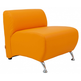 Кресло Richman Флорида 780 x 700 x 680H см Zeus 045 Оранжевое