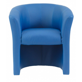 Кресло Richman Бум 650 x 650 x 800H см Zeus Deluxe Blue Синее