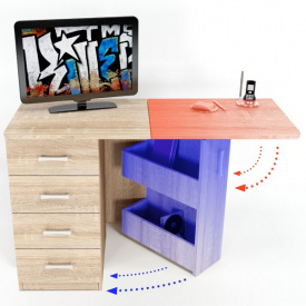 Стол-трансформер для ноутбука Comfy Home Caliban