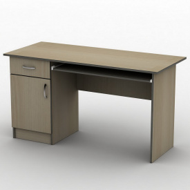Письменный стол Тиса Мебель СК-3 Ш.-1300мм Г.-600мм Бук