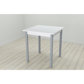 Стол кухонный Ferrum-decor Агата 75x70x70 Серый ДСП Белое 32мм (AGA0057)