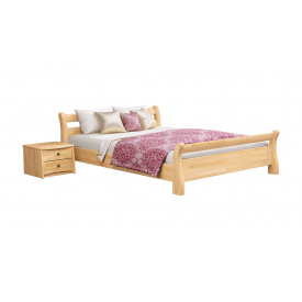 Ліжко дерев'яне Estella Діана 140х200 Бук натуральний Щит 2Л4