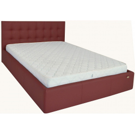 Ліжко Двоспальне Richman Честер 160 х 200 см Флай 2223 З підйомним механізмом та нішою для білизни Бордова
