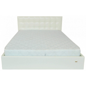 Кровать Двуспальная Richman Честер VIP 160 х 200 см Лаки White С дополнительной металлической цельносварной рамой Белая