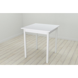 Стол кухонный Ferrum-decor Агата 75x70x70 Белый ДСП Белое 32мм (AGA0029)