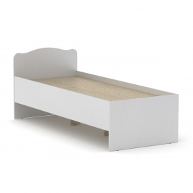 Односпальная кровать Компанит-80 альба (белый)